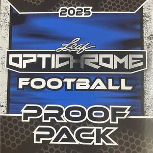 Optichrome Football Proof Pack 1/1 Proof